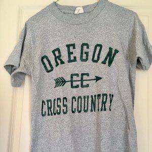 Two vintage T shirts - Oregon Cross Country / Nike